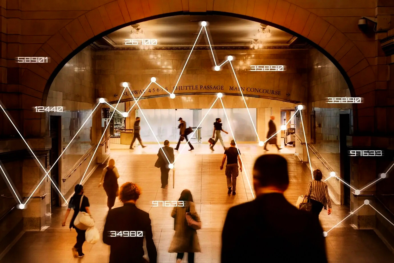 Diagram of fragmented investments without clear risk oversight